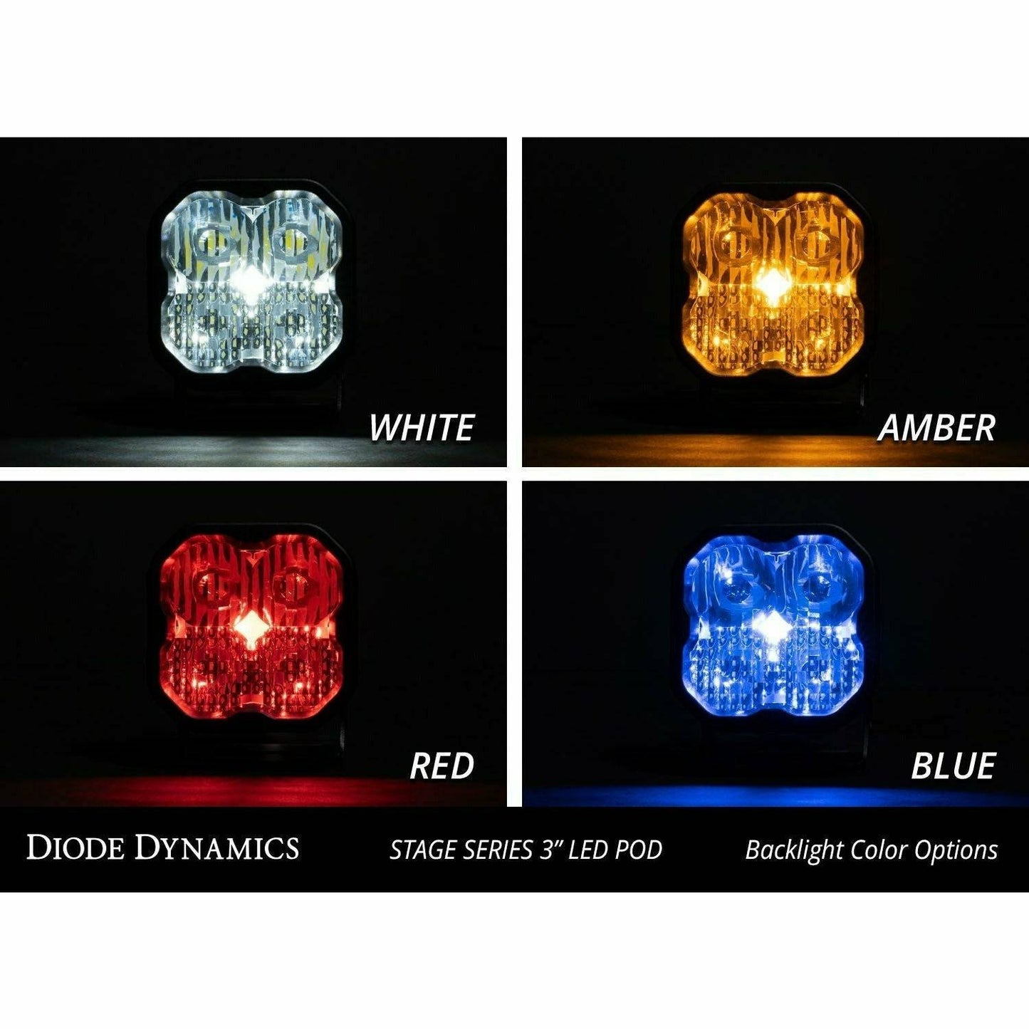 Stage Series 3" White Sport LED Pod