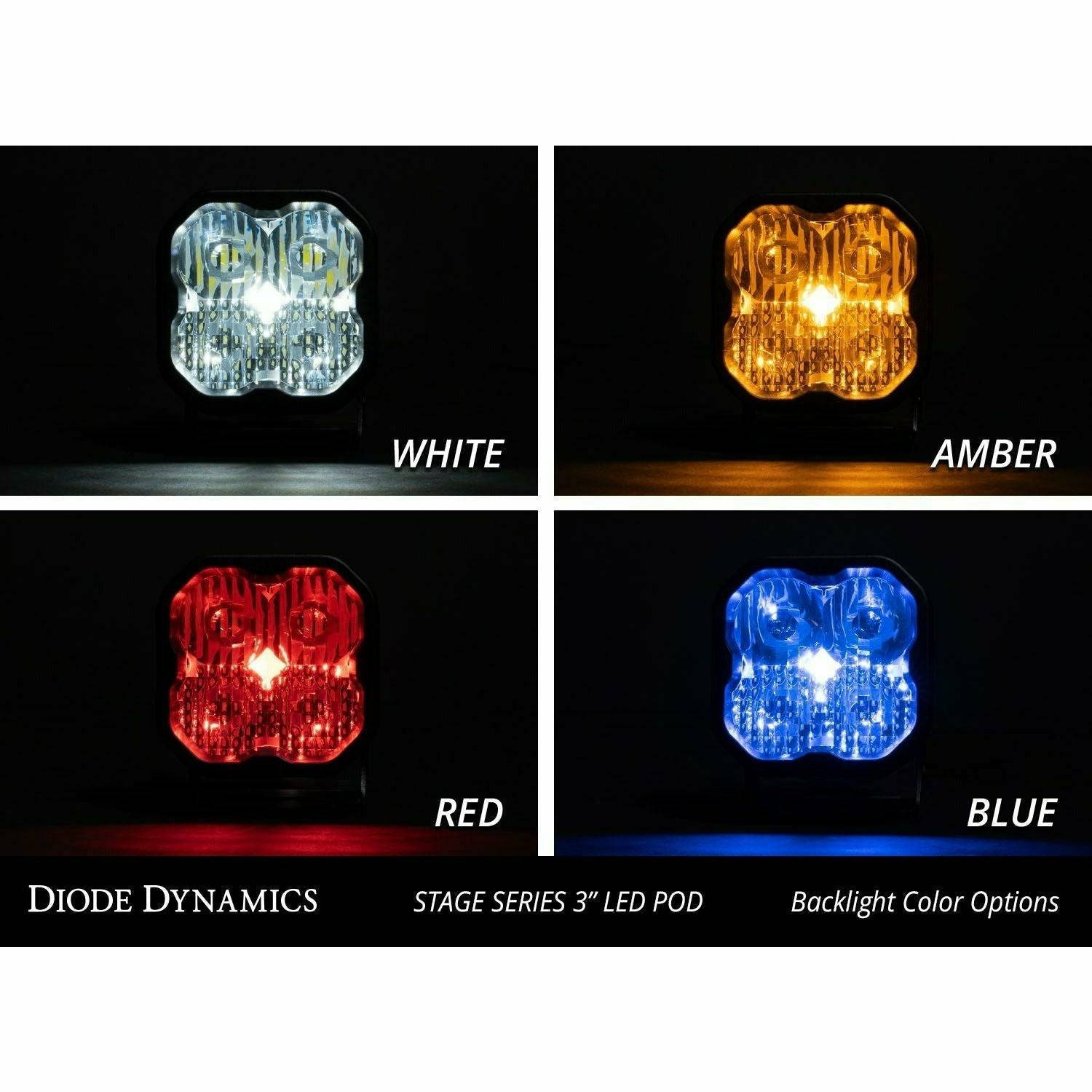 Stage Series 3" White Sport LED Pod
