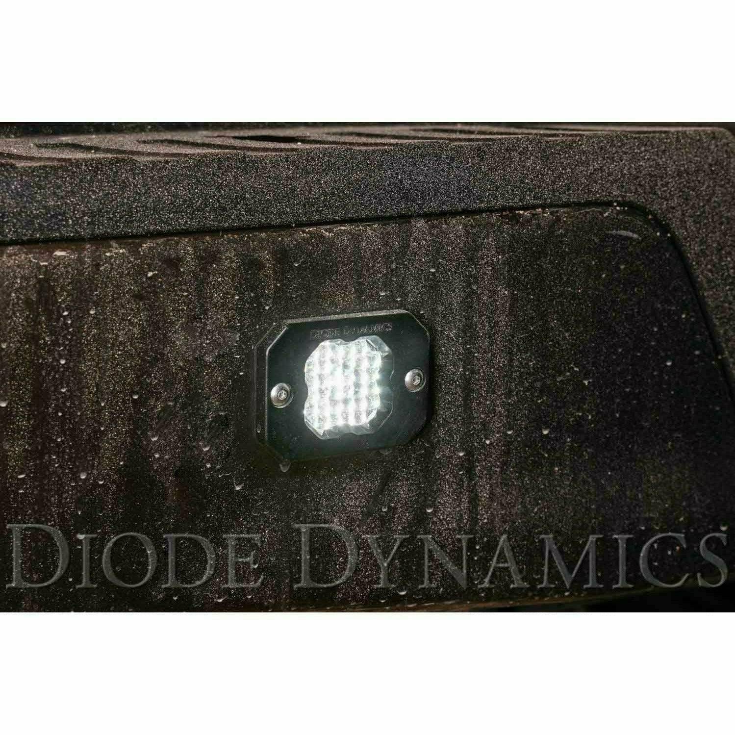 Stage Series C1 White Sport Flush Mount LED Pods (Pair)