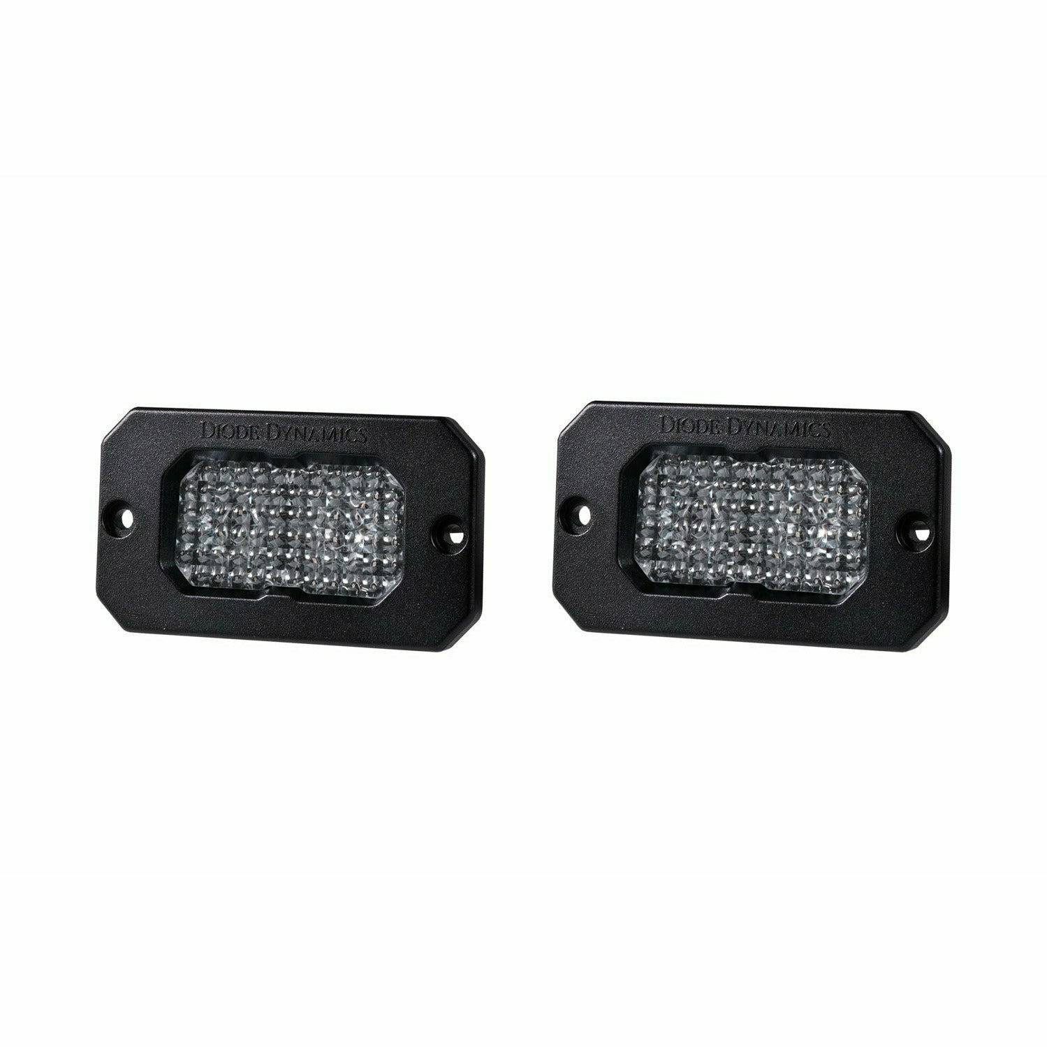 Stage Series 2" White Sport Flush Mount LED Pods (Pair)