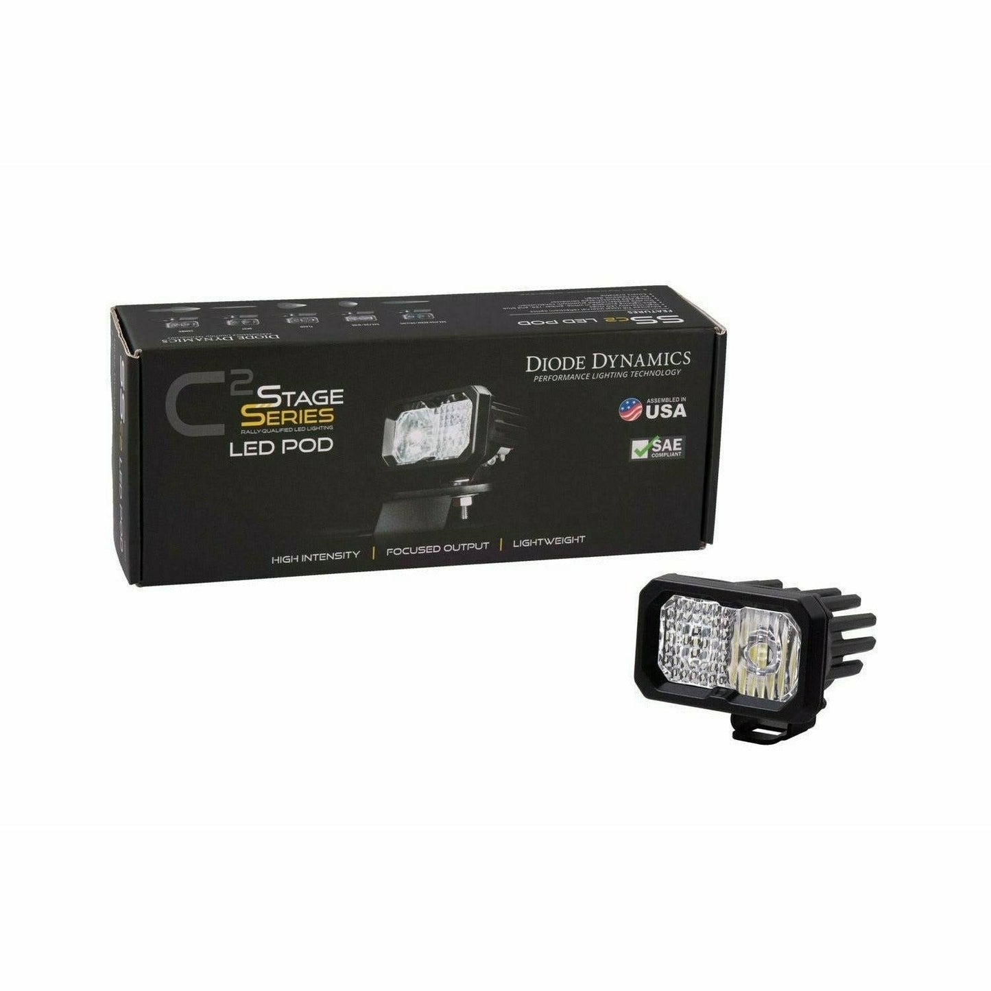 Stage Series 2" White Sport Standard LED Pod