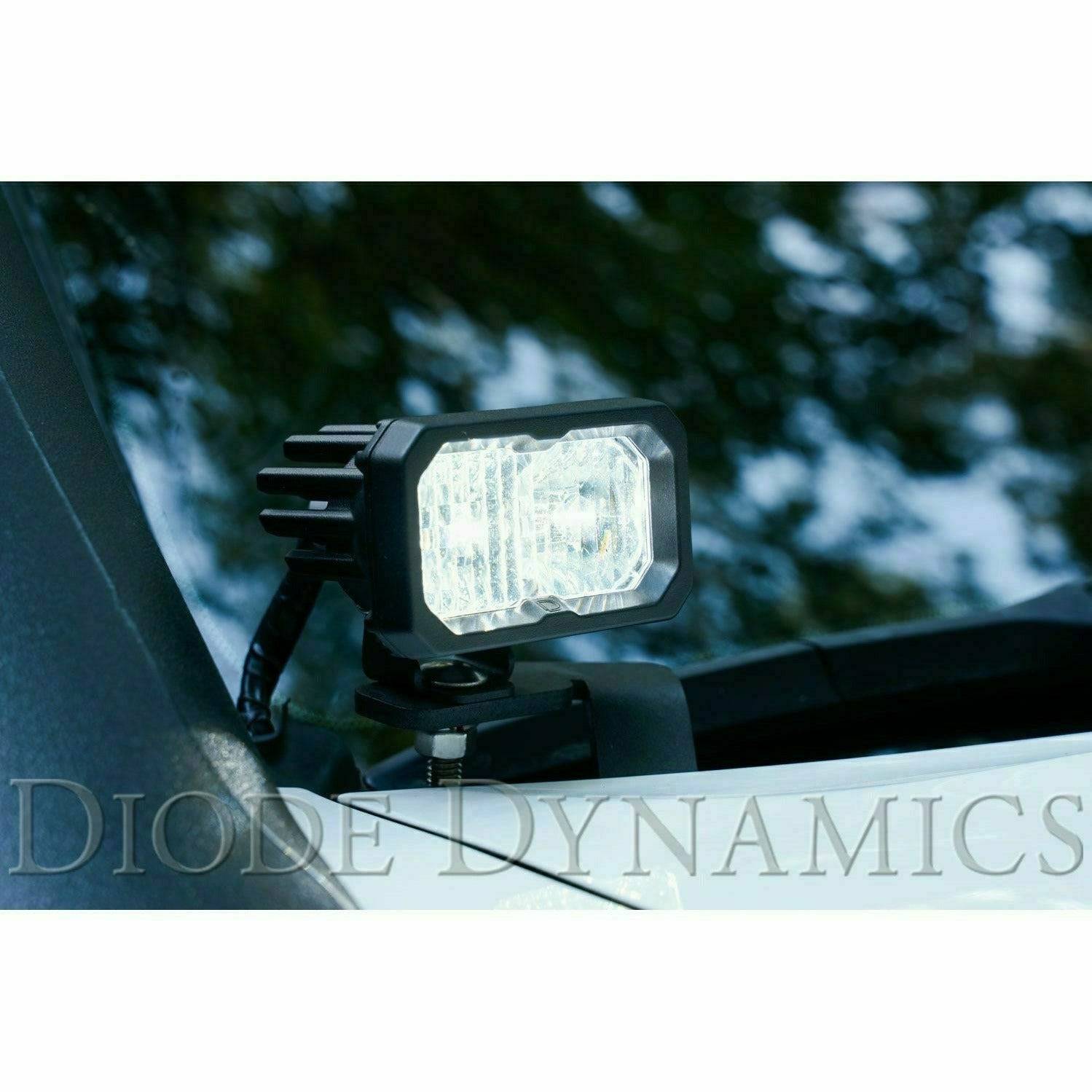 Stage Series 2" White Sport Standard LED Pods (Pair)