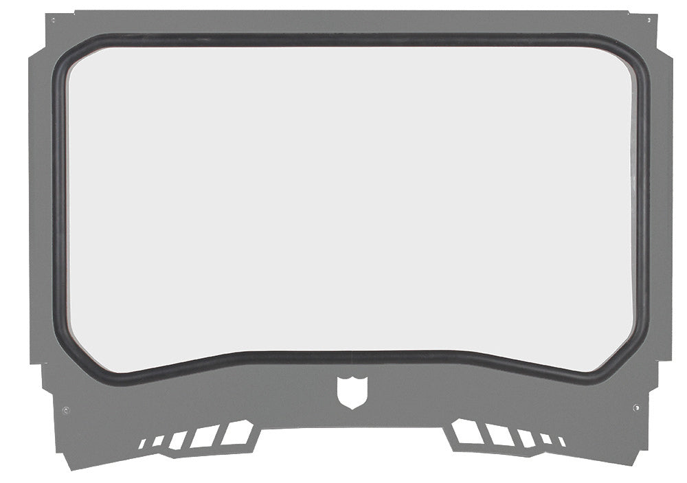 Pro Xp/4 Front Windshield Titanium Matte Metallic