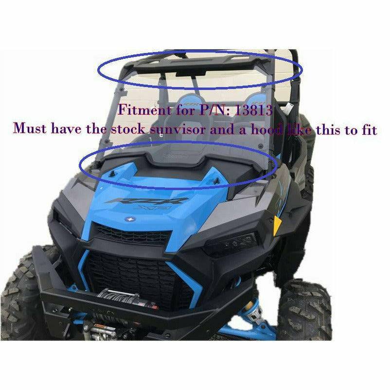 Polaris RZR XP 1000 / Turbo (2019+) Polycarbonate Front Windshield