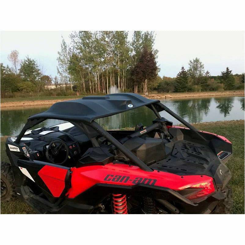 Can Am X3 Cooter Brown Roof with Stereo Pods