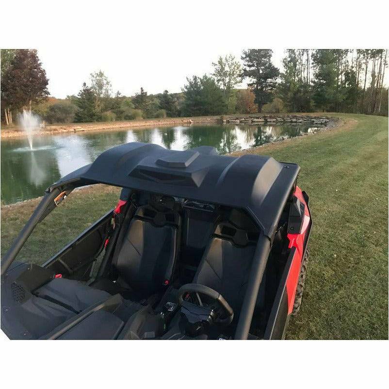 Can Am X3 Cooter Brown Roof with Stereo Pods