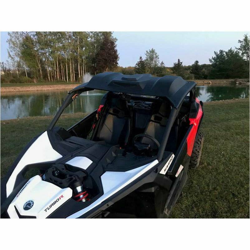 Can Am X3 Cooter Brown Roof with Stereo Pods