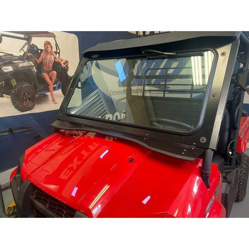 Kawasaki Mule PRO-MX Vented Glass Front Windshield