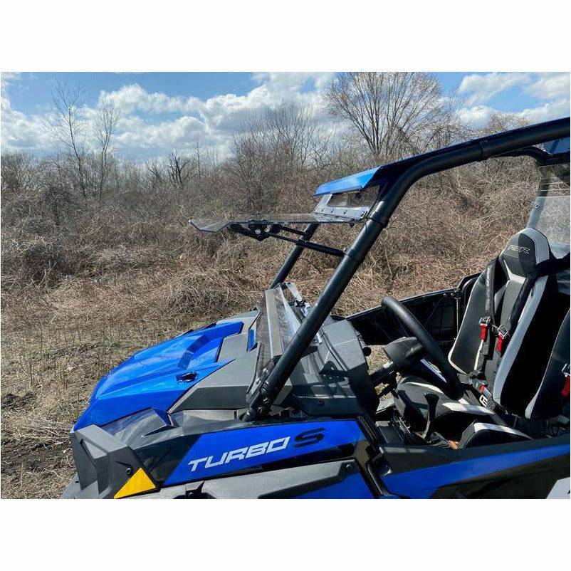 Polaris RZR Turbo S Flip-Up Front Windshield