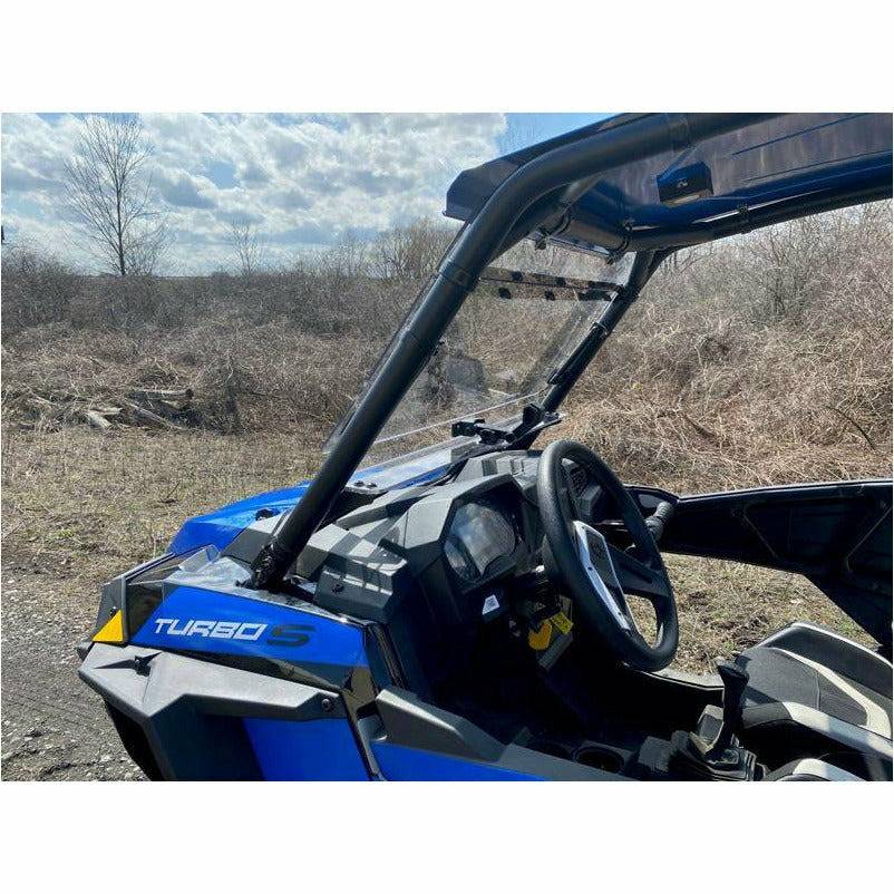 Polaris RZR Turbo S Flip-Up Front Windshield