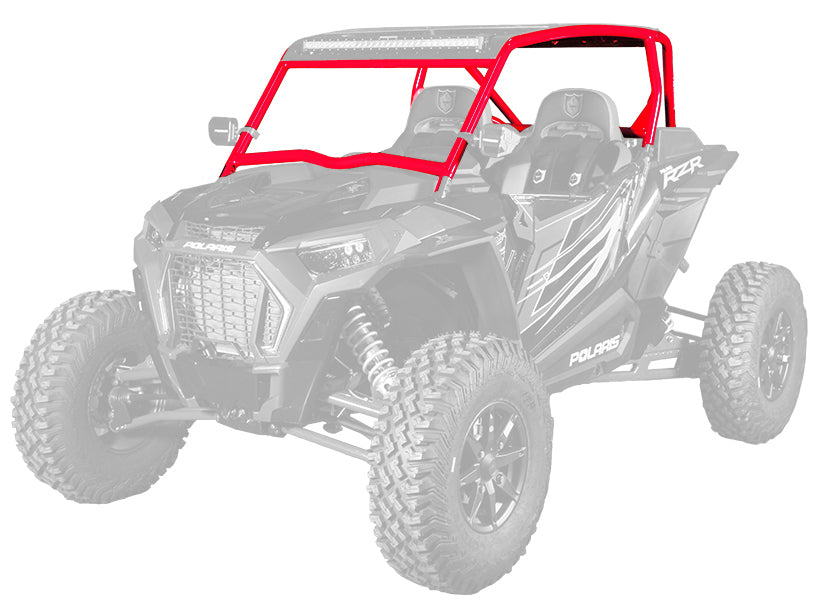 Cab Asylum Cage W/No Intrusion Red