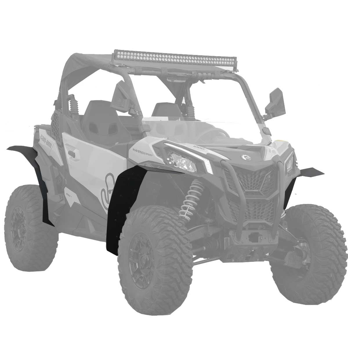 2019-2022 Can-Am Maverick Sport Max Coverage Fender Flares