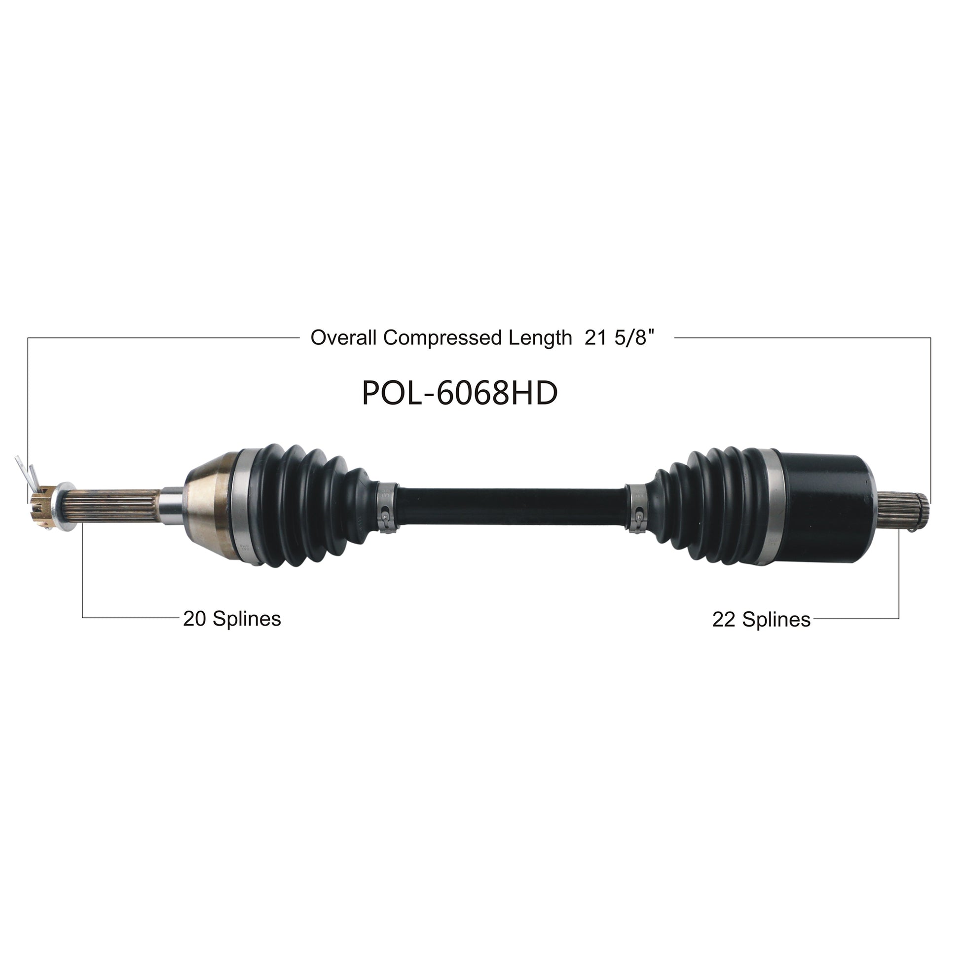 Hd 2.0 Axle Front