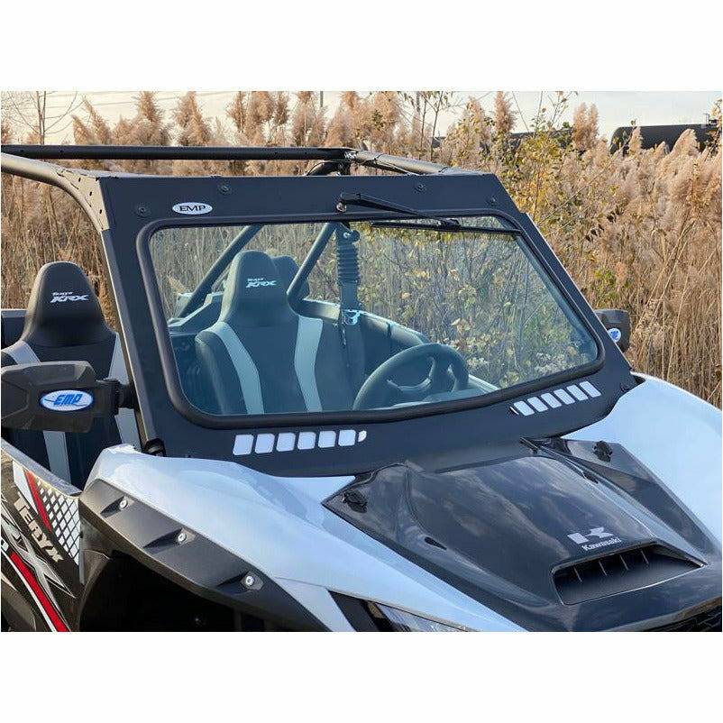 Kawasaki KRX Vented Glass Windshield