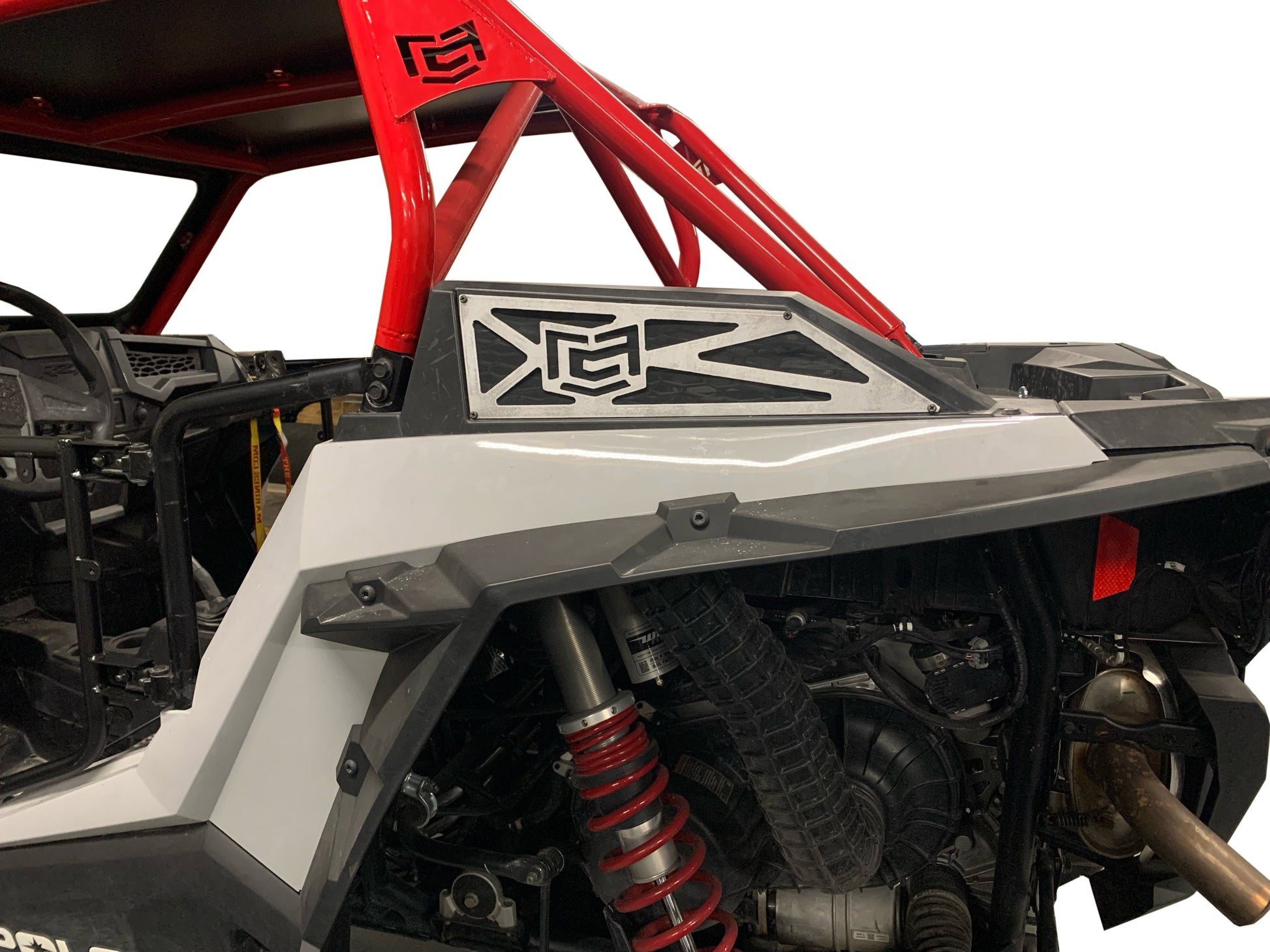 Polaris RZR Turbo S  / XP Turbo Air Intake & Clutch Vent Guards