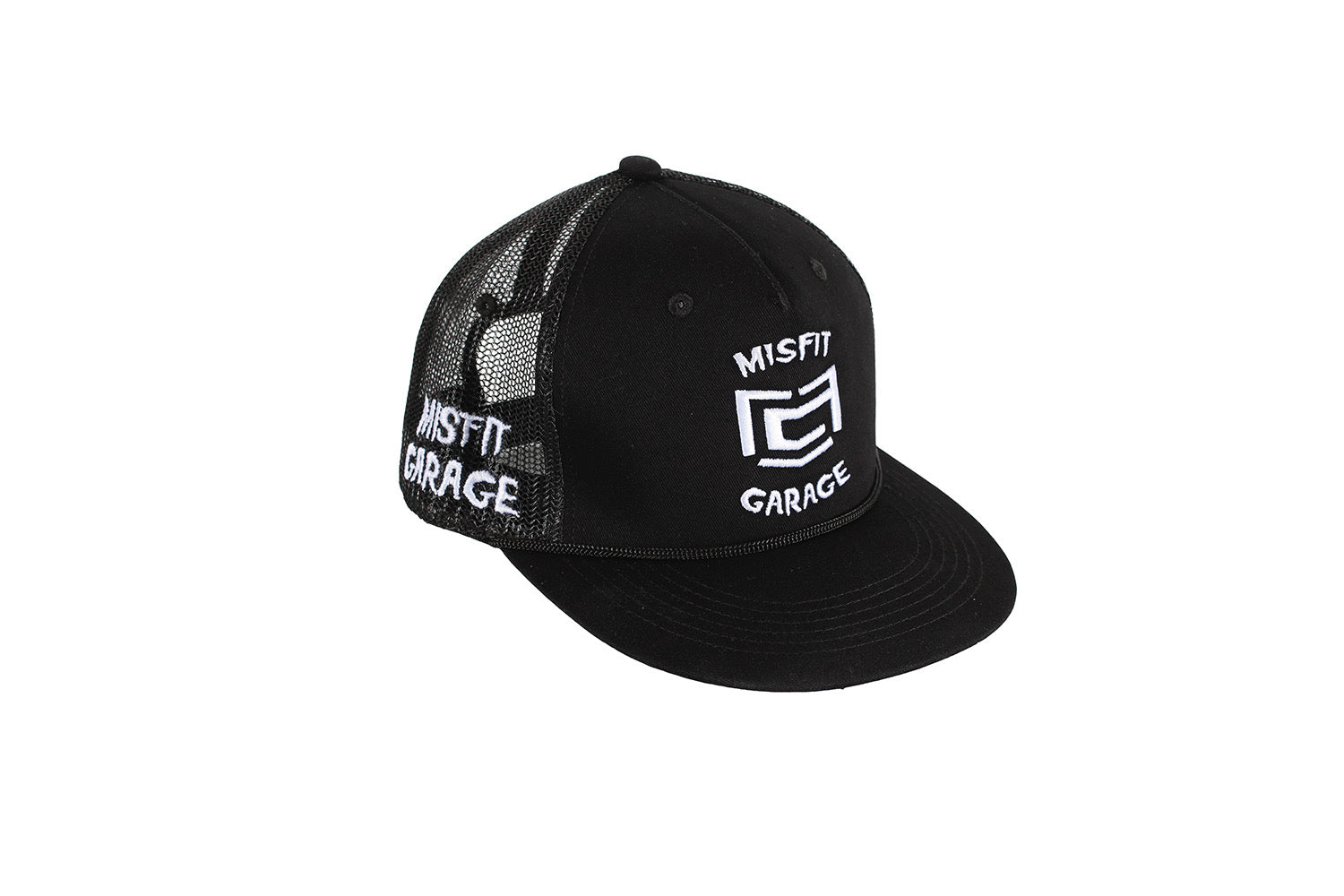 Elvira Fiend Text Black Trucker Hat Elvira Fiend Text Black Trucker Hat