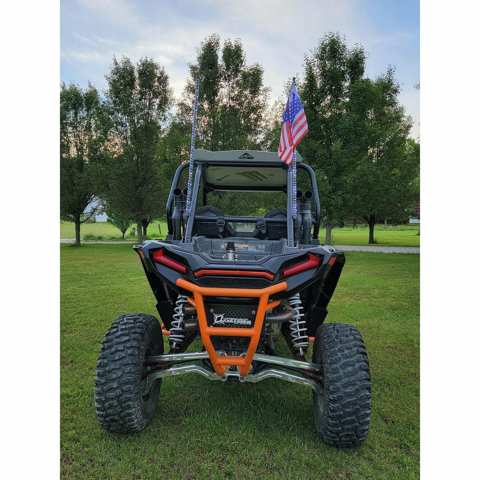 Polaris RZR XP 1000 / Turbo (2019+) Race Style Rear Bumper