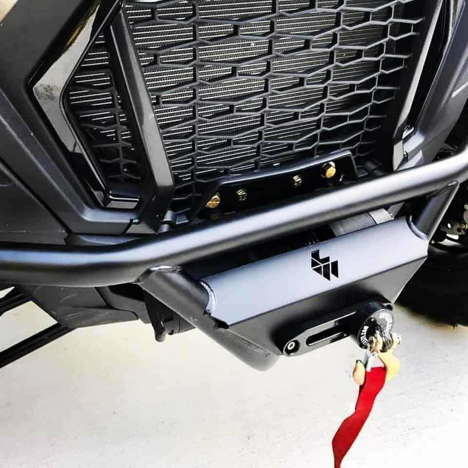 Polaris RZR XP 1000 / Turbo (2019+) Race Style Front Winch Bumper with 6" Fairlead