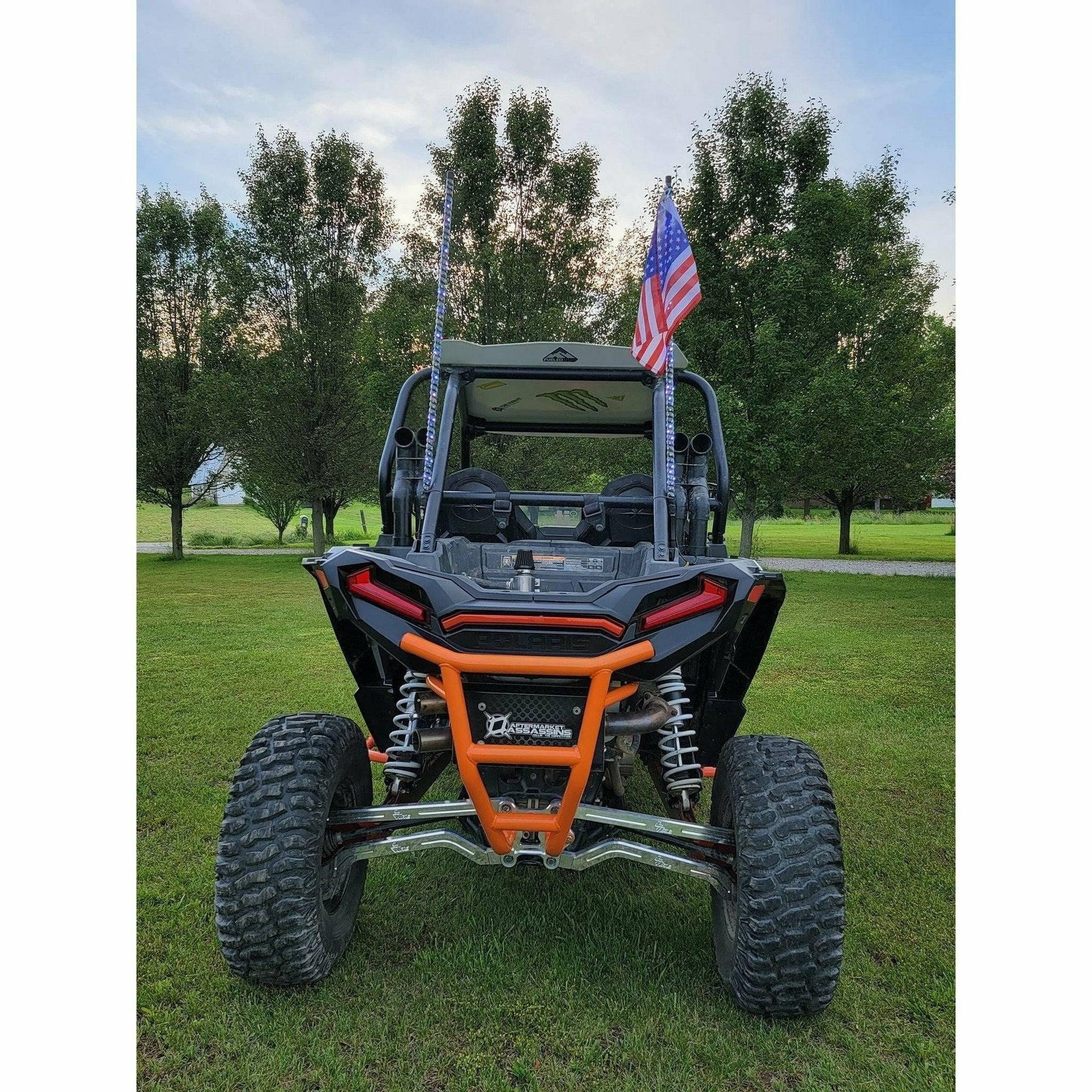 Polaris RZR Turbo S Race Style Rear Bumper