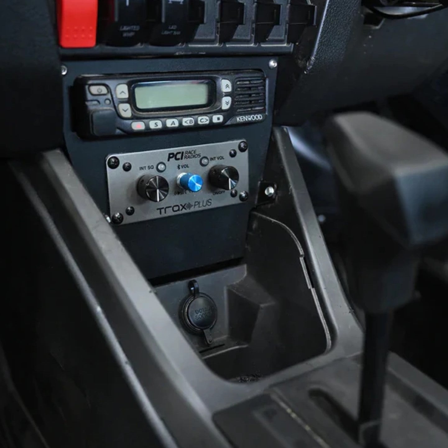 PCI Race Radios Polaris RZR Pro Series Vertical Radio and Intercom Bracket