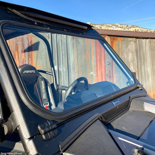 Polaris RZR Turbo S Vented Glass Front Windshield