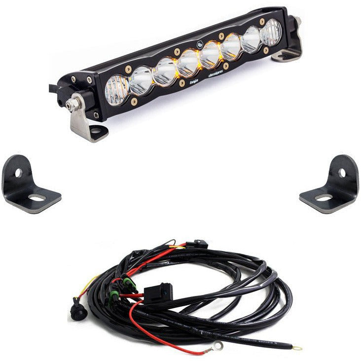 Polaris RZR Turbo S8 Hood Mount Light Bar Kit