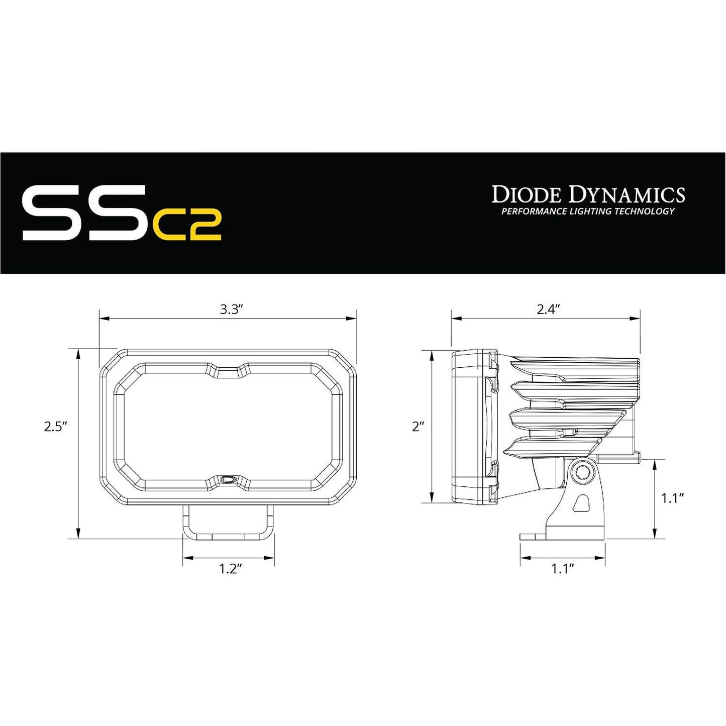 SSC2 Universal Roll Bar Reverse Light Kit